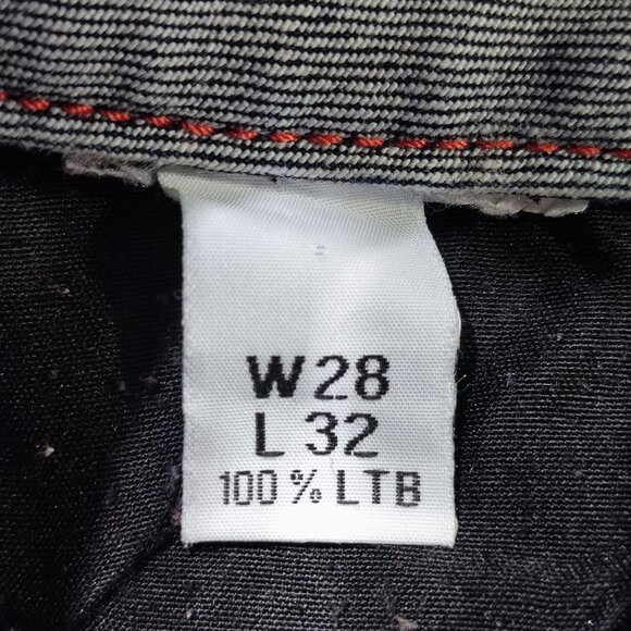 LTB 1948 jeans  women's size 28 dark washed blue low rise straight leg - Picture 7 of 13